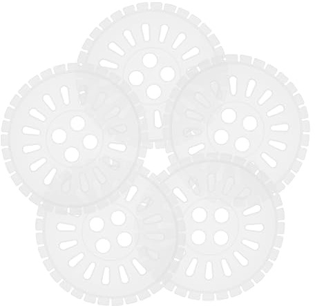 LALAFINA 5 Hojas Deshidratadoras Para Lavadora 25 Cm, Accesorios Para Deshidratadores, Láminas Plásticas Flexibles y Duraderas, Accesorio Para Reducir Humedad Ropa, Fácil Uso Ciclos Normales