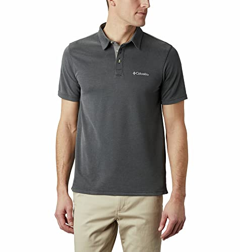 Columbia Nelson Point Polo, Polo Manches Courtes pour Homme
