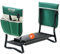 VEVOR Gartensitzkniebank Kniebank mit weichem Kniekissen für Gartenarbeit - Garten-Kniebank klappbar Gartenhocker bis 150 kg mit Werkzeugtaschen, Gartenstuhl zum Knien & Sitzen 400 x 200 x 18 mm