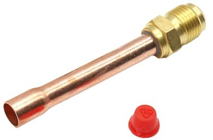Messing Fitting 1/10.2 cm 3/20.3 cm 3/10.2 cm 5/8' SAE Flare Connector Außengewindeadapter mit Kupferrohr für Klimaanlage Klimaanlage Kupferanschluss