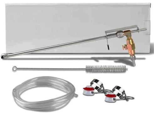 AANNAA Llenadora de Botellas Manual, Kit de carbonatación de CO2 for barriles de Cerveza casera, fácil llenado y embotellado de Cerveza con Tapas oscilantes.