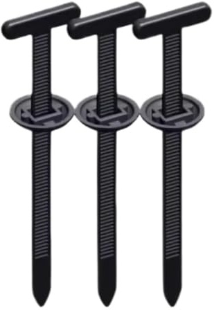 50/100 Uds bridas for cables de nailon Clips a presión for guardabarros automático parachoques maletero hogar cableado paquete fijación(100PCS Without Box)