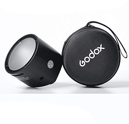 Godox H200R Ring Flash Head for Godox AD200 AD200Pro, 200W with Modeling Lamp Spiral Flash Tube for Natural and Soft Light