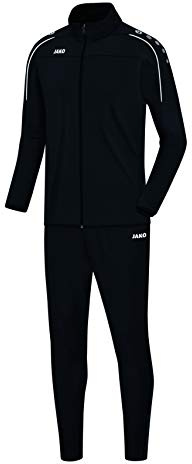 JAKO Herren Trainingsanzug Classico, Schwarz, M