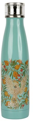 Built Perfect Seal Leakproof Insulated Water Bottle/Thermal Flask, Stainless Steel, 480 ml, Cockatoo
