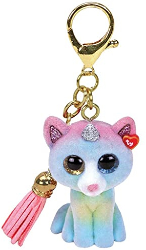 TY - Mini Boo's Clip Katt Heather - 9 CM