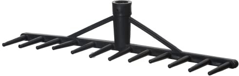 Rastrillo de heno Negro