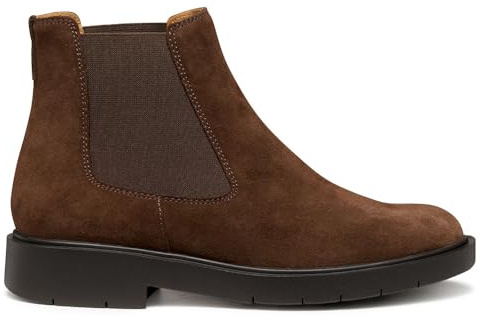 Geox D SPHERICA EC1 - Stivale da donna, colore marrone scuro, 39 EU, marrone scuro., 39 EU