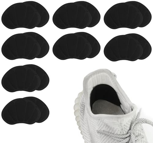 Battitacco 8 paia di adesivi antiscivolo per scarpe troppo grandi contro bolle, solette per scarpe sciolte, riempitivo per una migliore vestibilità e comfort, cuscino per tallone per uomo e ragazza