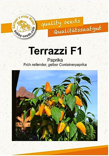 Paprikasamen Terrazzi F1 Topfpaprika Portion