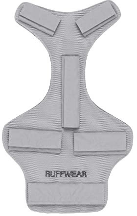 RUFFWEAR Swamp Cooler Core, mittlerer 3-Lagen-Einsatz für Westen und Hundejacken, kühlender Brusteinsatz, stabilisiert Rucksäcke und Geschirre, hält Hunde bei heißem Wetter kühl, Graphite Gray, Small