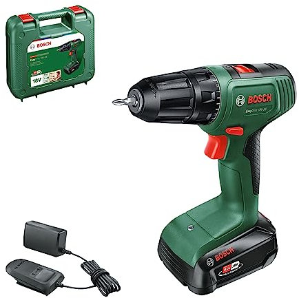 Bosch Akku Stichsäge EasySaw 18V-70 (2,0 Ah Akku, 18 Volt System, mit 1 Stichsägeblatt, Ladegerät AL 18V-20, im Karton)