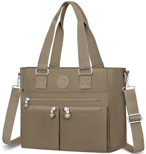 VOBUKE Bolsa Tote Bag Grande Bandolera Mujer Nailon Bolse Acolchado Bolsos Para Universitarias Ligero Hombro Handbags Crossbody Mujer con Correa Ajustable para Shopper Viajes