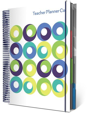 A4 ABACUS-White Sky 6-Period Teacher Planner 2026-27.
