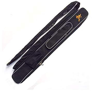 SOFIALXC Wushu Sword Bags Knifetai Chi Kendo Kung Fu Bag Multi-Function Martial Arts Stick Package,Black