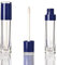COSIDEA 25 Stück nachfüllbare dunkelblaue leere 6 ml Lipgloss-Tuben mit Zauberstab, runde Lipgloss-Behälter, Lipgloss-Herstellungs-Set, Behälter