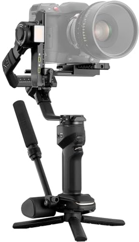ZHIYUN Crane 4 Combo [Ufficiale] Stabilizzatore a 3 Assi per Fotocamere DSLR e Mirrorless Canon/Sony//Nikon/Fujifilm, Supporta controllo Sutter Bluetooth Tiro verticale, Touchscreen a colori da 1,22