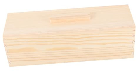 COLLBATH Toastform Aus Holz Mit Deckel Antihaftbeschichtete Kastenform Wiederverwendbar Für Brot Und Kuchen Schnelle Wärmeleitung Vielseitig Für Küche Und Backen