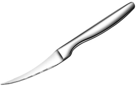 KICHOUSE 1 Pezzo Tagliafili Per Gamberetti Coltello Per Filetti Di Gamberetti Coltello Per Rimuovere La Lenza Dei Gamberi Pulizia Portatile Sbucciare Paring Acciaio Inossidabile Silver