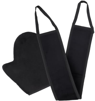 DADERXY Self Tanner Back Applicator, Tan Lotion Applicators with Tanning Mitt Glove for Sprays, Gels
