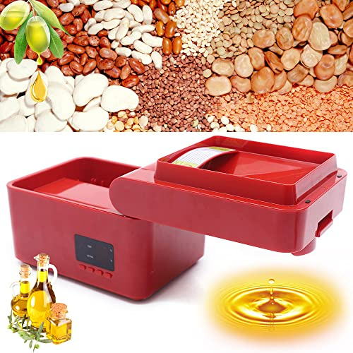 forestalk Oil Press Machine 600W Automatic Oil Extractor for Home Use, Digital Oil Presser for Peanut, Soybean, and Rapeseed Extraction