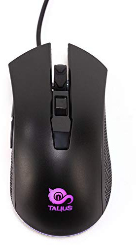 Talius Raton Gaming Lancer 6400 dpi, 6 Botones programables, iluminación RGB