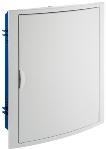 Cuadro eléctrico empotrar pladur 28 elementos marco y puerta blancos SOLERA 5250HGW