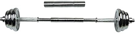 T TOOYFUL Barra de con Mancuernas Barra de Extensión de Construcción de Pesas Barra de Conector de lámpara Accesorios para Equipos de Levantamiento, 20cm