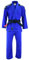 Playwell Erwachsene Herren Pro Elite BJJ Jiu Jitsu Gi – Blau (mit weißem BJJ Gürtel) (A2)