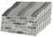 IZODEKOR 3D Wall Panels Brick Effect - Cladding, Stone Look, Styrofoam Facing for Living Room, Kitchen, Bathroom, Balcony, Bedroom, Back of Counter and Teras | Cross Town (10 x Panels)