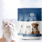 Petclear Pet Glove Wipe for Dog, Wash Free, Thickened, Gentle Cleaning Grooming Wipes for Daily Care and Traveling, Easy Use on Fur Face, Body, Ear, Eye, Paws and Bum, 10PCS/Pack