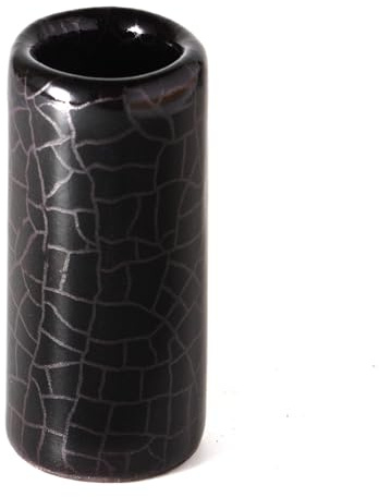Shadow Medium ā Handmade Ceramic Guitar Slide ā Warm Tone, Smooth Feel ā Artisan Finish ā Made in Small Batches ā (Medium)