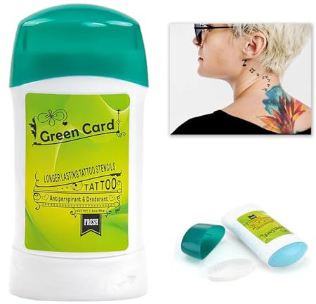 51g Crema Transfer Tattoo, Tattoo Stencil Transfer Gel Trasferimento Tatuaggi Professionale, Gel per Trasferimento Stencil, Perfetto per Tatuaggi Temporanei, Stencil e Pochoir per Tatuaggi