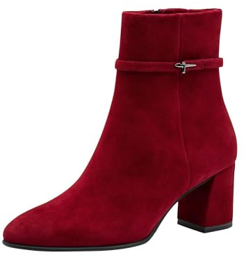 Tamaris Bottes plates pour femme, rouge, 38 EU
