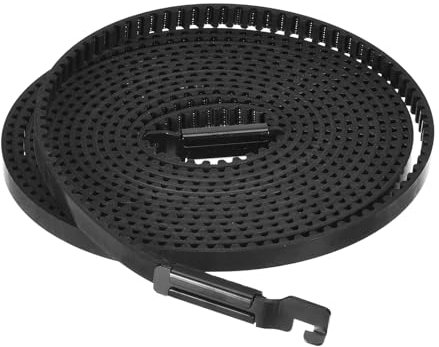 Sourcing Map Ouvre-porte de garage à courroie Noir 6 m