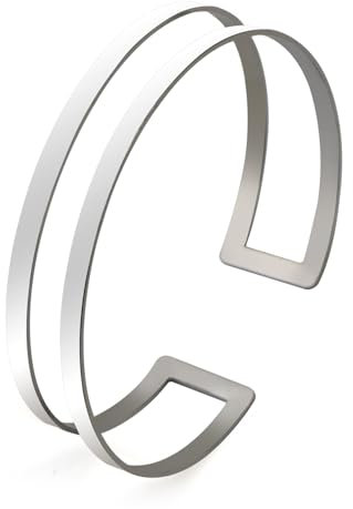 Oberarmreif Silber Armreif Oberarm Armbänder für Damen Minimalistischer Armband Armreif Offenes Oberarmmanschette Einstellbare Silbrig Armreifen Coil Manschetten Armband Handschmuck Oberarm Schmuck