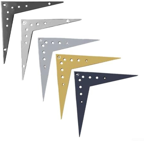 Innovatives Design Metall V Typ E-Gitarre Saitenhalter Brücke für nahtlose Installation (BlackA)