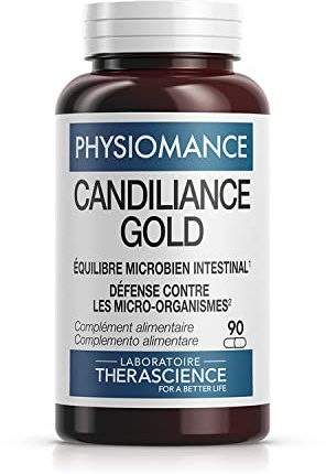 THERASCIENCE PHYSIOMANCE CANDILIANCE GOLD 90vcap. – recommandé en complément d’une alimentation équilibrée, gélules qui facilitent la supplémentation quotidienne et facilite la prise en charge de votr