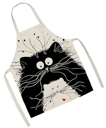 MYLERCT Grembiule Cucina, Grembiule da Lavoro, Biancheria Grembiuli da Cucina, Grembiule da Cucina Personalizzato, per Uomini, Donna, Cucina, Ristorante, Caffetteria, Griglia