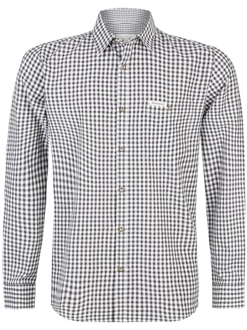 Stockerpoint Chemise Traditionnelle Campos3, Anthracite, XXXL