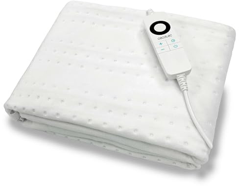 Cecotec Elektrische Unterbettdecke HeatConfort ThermalUnder Single (150 x 80). Thermo-Unterbettdecke mit automatischer Abschaltung und 6 einstellbaren Temperaturstufen für individuellen Komfort