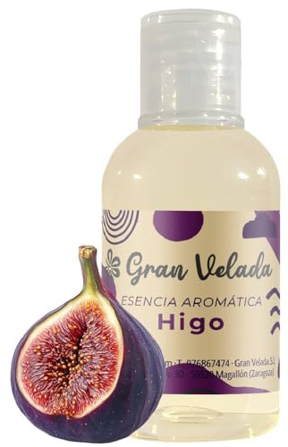 Esencia Aromática de Higo 1 Litro Concentrada para Perfumes, Jabones y Cosméticos | Fragancia Intensa y Versátil para Ambientes y Cuidado Personal