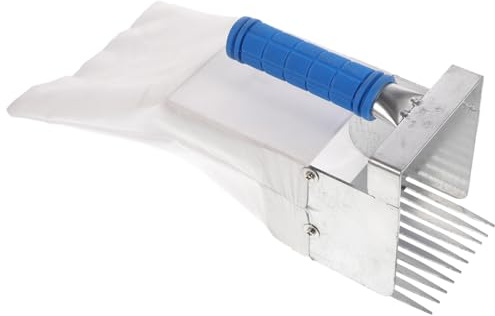 Milisten Recolector Portátil De Arándanos con Mango Ergonómico Rastrillo con Dientes para Jardín Herramienta para Recoger Sin Dañar La Planta para Zarzamoras y Frambuesas