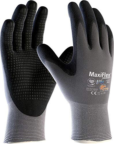 BIG Arbeitsschutz Handschuh MaxiFlex Endurance with AD-APT 42-844 Gr.11 grauschwarz EN 388 Kat.II (2456-11)