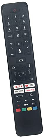 CT-8563 RC45160 Ersätt Röst Fjärrkontroll som passar för JVC Smart TV | LT-43VA6900P LT-58VA8000 LT-65KQ800 LT-55VA6900 LT-65VA8000 LT-32VAF525I LT-58VA6900P LT-43VA7200 LT-65VA6900