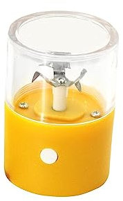 Llzzy Multifunction Electric Herb Grinder Tobacco Crusher USB Rechargeable Grass Grinders Smoking Accessories Household Kitchen Tools (Yellow)
