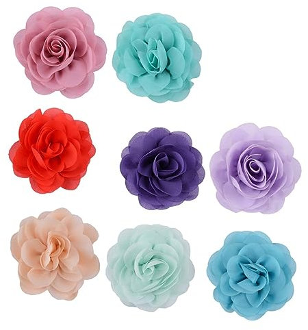 POPETPOP Zubehör Für Haustierhalsbänder Hundeanhänger Blume Modische Fliege 8 Stück Fellpflege