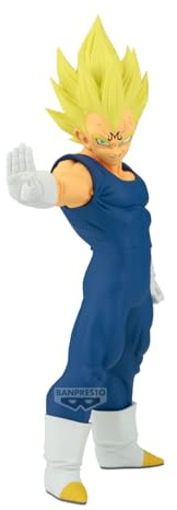 Banpresto Action Figure Majin Vegeta Dragon Ball Z - Grandista 31 cm - BP30054P Multicolore - Figura da collezione - Ideale per gli appassionati di Anime