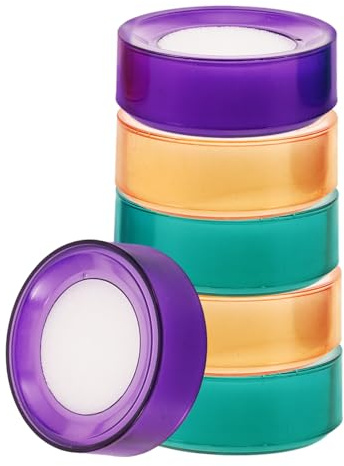 OSALADI 6 pezzi Umidificatore Dito Spugna per Ufficio Strumento Bagnadito Morbido per Contare Contanti Accessorio Odore Colore Casuale Colore Casuale