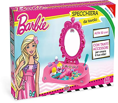 Grandi Giochi GG00512 - Specchiera da Tavolo Barbie